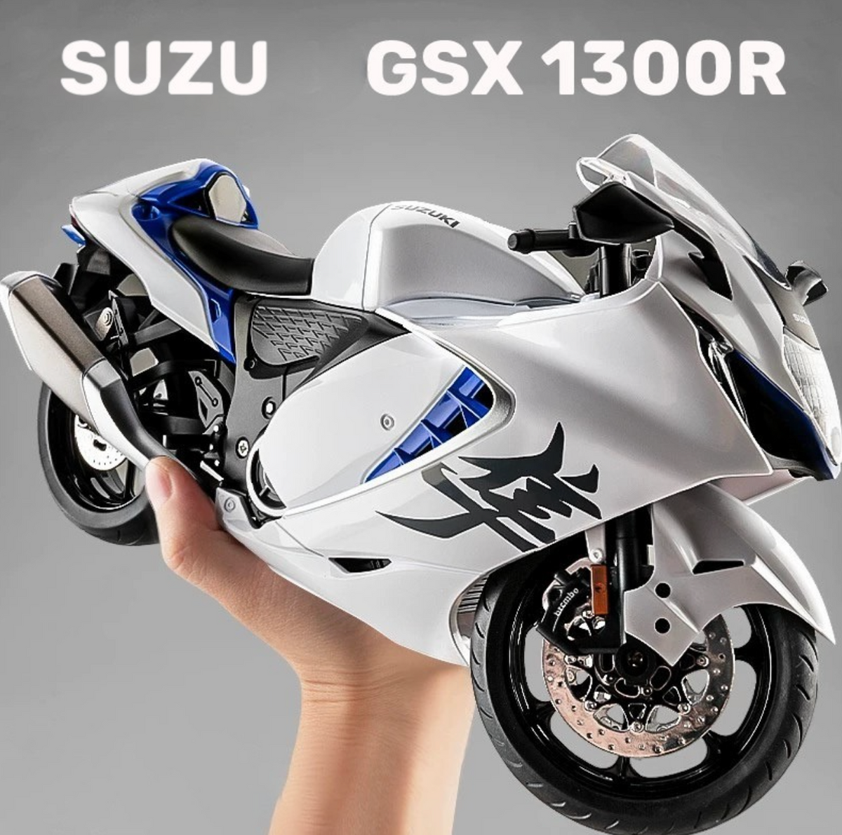 1:6 Suzuk Hayabusa GSX-1300R - With Smoke – The Nano Rides 1:6 Suzuk Hayabusa GSX-1300R - With Smoke – The Nano Rides