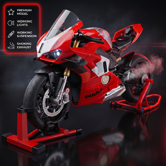 1:6 Ducat V4s - With Smoke