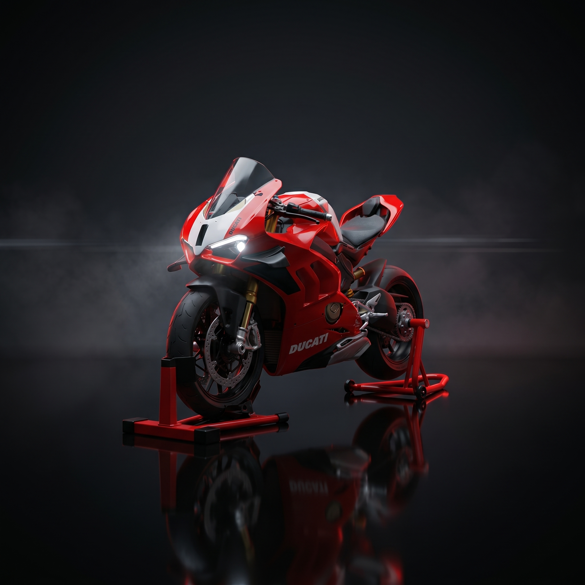 1:6 Ducat V4s - With Smoke