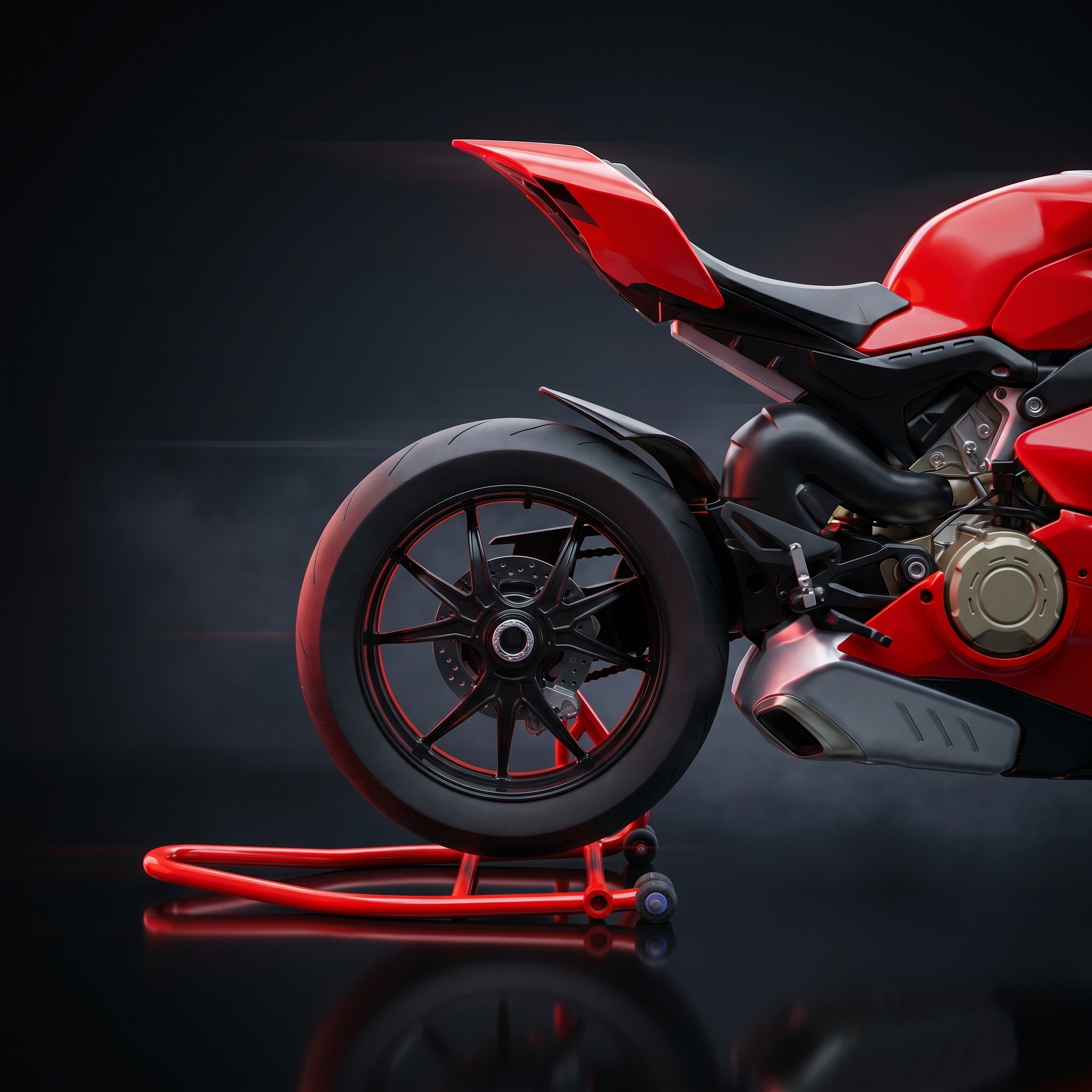 1:6 Ducat V4s - With Smoke