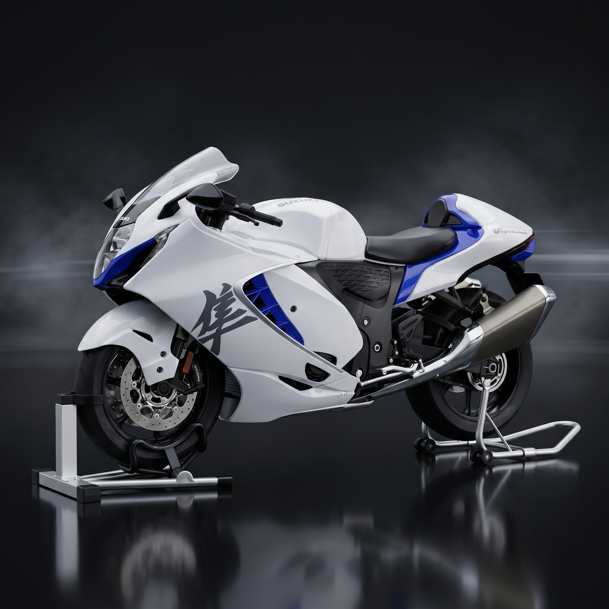 1:6 Suzuk Hayabusa GSX-1300R - With Smoke – The Nano Rides