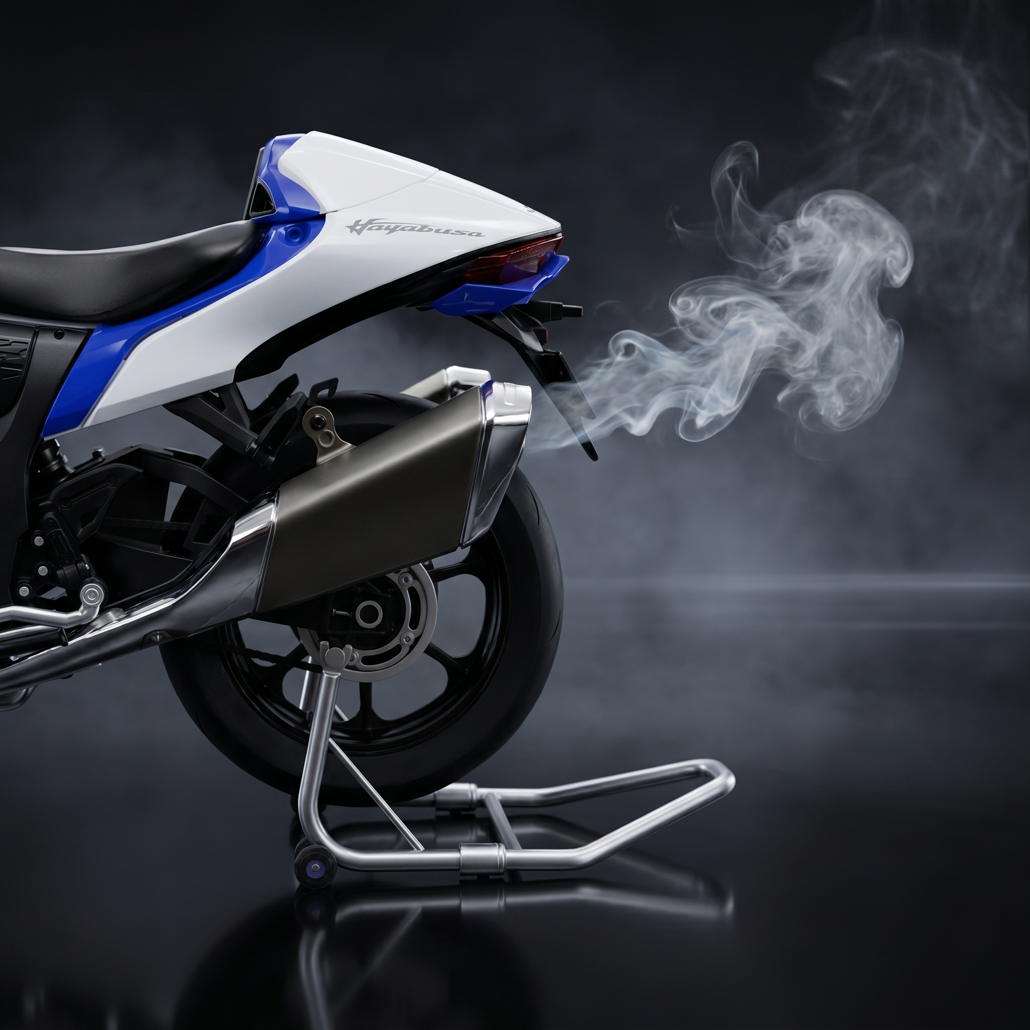 1:6 Suzuk Hayabusa GSX-1300R - With Smoke