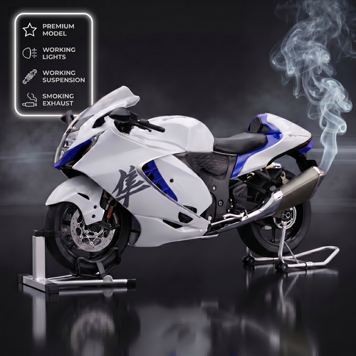 1:6 Suzuk Hayabusa GSX-1300R - With Smoke